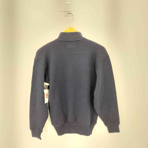 ユーエスネイビー U.S.NAVY 80s ハイネック ウール ニットセーター メンズ M