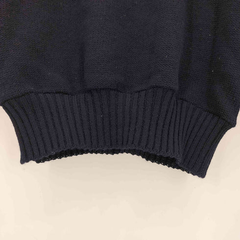 ユーエスネイビー U.S.NAVY 80s ハイネック ウール ニットセーター メンズ M