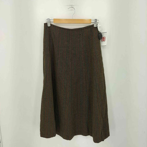 トリココムデギャルソン tricot COMME des GARCONS ヘリンボーン柄 総柄 フレアスカート レディース JPN:M