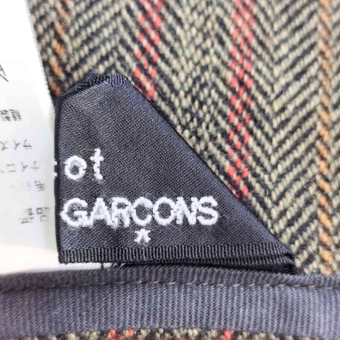 トリココムデギャルソン tricot COMME des GARCONS ヘリンボーン柄 総柄 フレアスカート レディース JPN:M