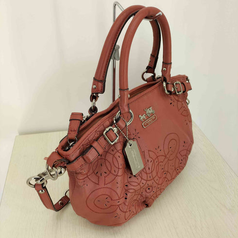 コーチ COACH 2WAY オプアート マディソン レザーハンドバッグ ショルダーバッグ レディース