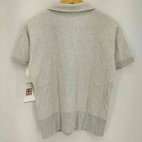 パールダイバー pearl diver 復刻 Calfornia BEARSプリント ハーフジップ スウェットポロ メンズ import:M