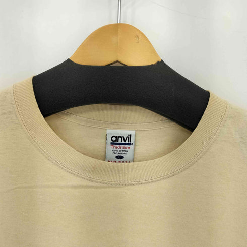 アンビル Anvil USA製 オールド クルーネック半袖Tシャツ メンズ L