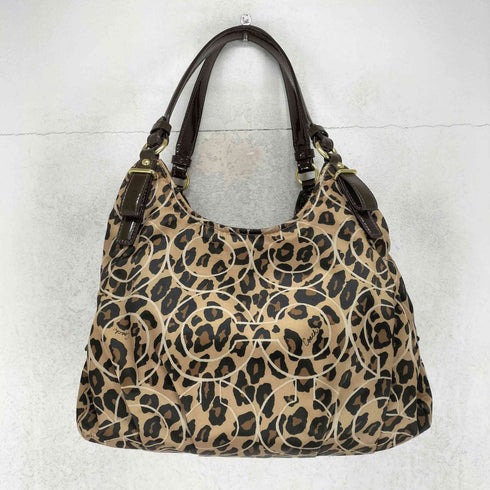 コーチ COACH ショルダーバッグ マディソン オセロット オプアート レオパード レディース