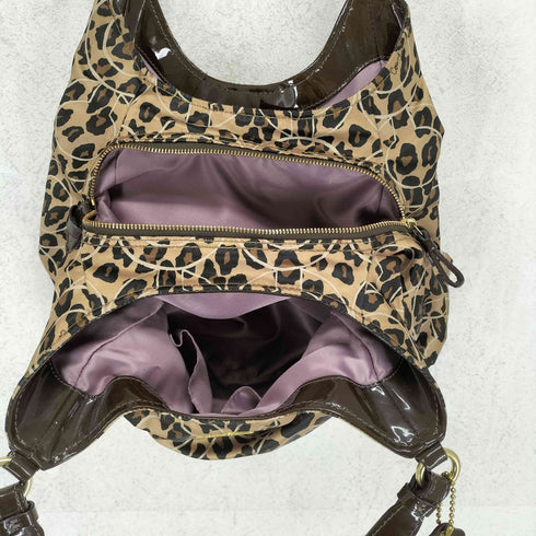 コーチ COACH ショルダーバッグ マディソン オセロット オプアート レオパード レディース