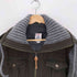 ディーゼル DIESEL ウール混 切替デザイン ジップアップニット メンズ import:M