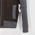 ディーゼル DIESEL ウール混 切替デザイン ジップアップニット メンズ import:M