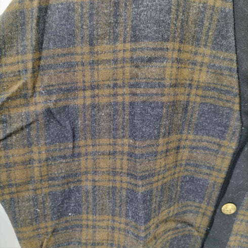 ペンドルトン PENDLETON 70s チェック ウールカーディガン メンズ L