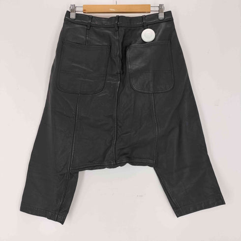コムデギャルソンオムプリュス COMME des GARCONS HOMME PLUS 13AW カウレザーサルエルパンツ メンズ JPN:M