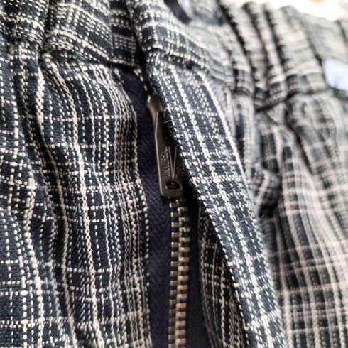 メゾンミハラヤスヒロ Maison MIHARA YASUHIRO タックチェックショーツ メンズ