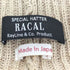 ラカル RACAL Knitting Beanie ニッティング ビーニー メンズ