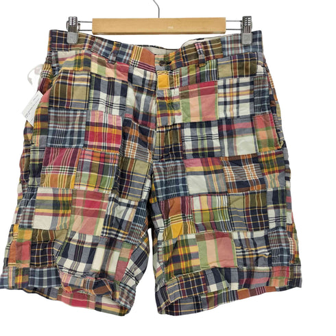 ブルックスブラザーズ BROOKS BROTHERS パッチワークチェックショーツ メンズ 33