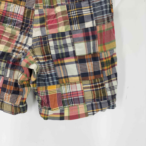 ブルックスブラザーズ BROOKS BROTHERS パッチワークチェックショーツ メンズ 33