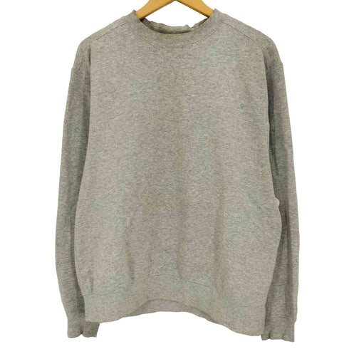 エルエルビーン L.L.Bean 90s 背面プリント 前V クルーネックスウェット メンズ MED-REG