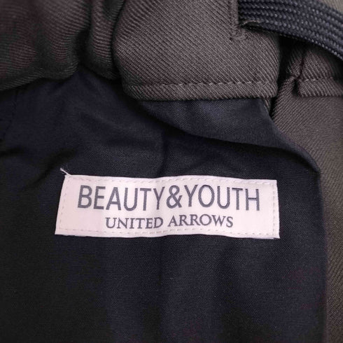 ビューティーアンドユースユナイテッドアローズ BEAUTY & YOUTH UNITED ARROWS TR ピンヘッド 1プリーツ イージー パンツ メンズ JPN:L