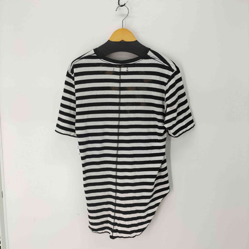 ダイエットブッチャースリムスキン DIET BUTCHER SLIM SKIN レイヤード ボーダー カットソー Tシャツ メンズ