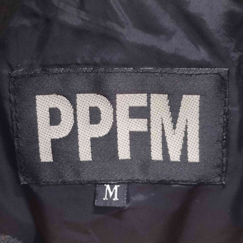 ピーピーエフエム PPFM 90-00S レイヤード ハイネック ダウン ベスト メンズ JPN:M
