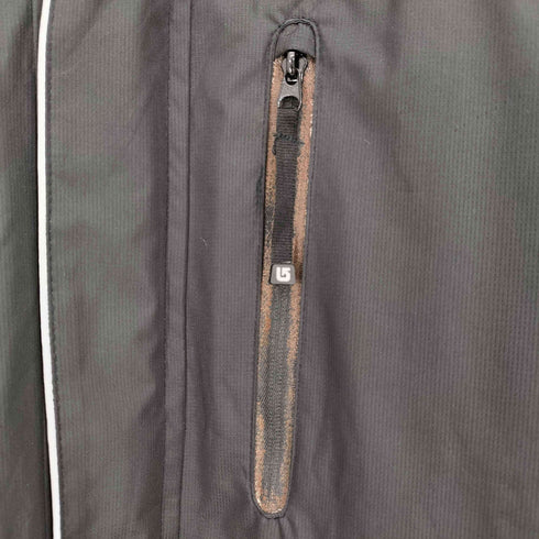 バートン BURTON 矢印タグ 旧ロゴ 配色切替 ナイロン マウンテン スノーボード ジャケット メンズ import:XL