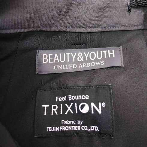 ビューティーアンドユースユナイテッドアローズ BEAUTY & YOUTH UNITED ARROWS トリクシオン 1プリーツ テーパード パンツ メンズ JPN:L
