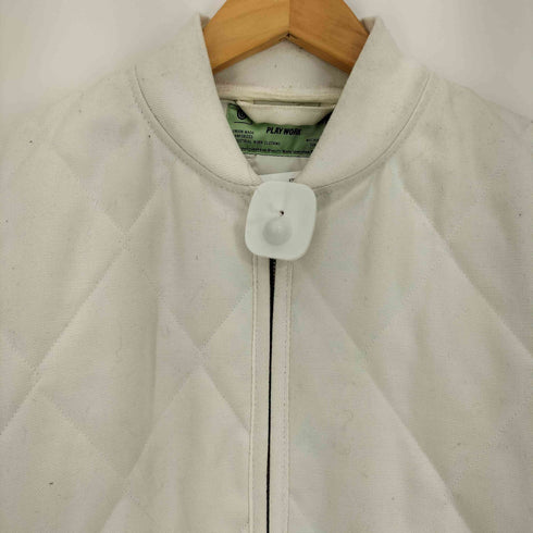 ユニバーサルオーバーオール UNIVERSAL OVERALL PLAY WORK PLAY TEAM JACKET プレイ チーム ジャケット キルティング ワーク メンズ JPN:L