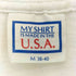 MY SHIRT IS MADE IN THE USA 80-90s シングルステッチ フロントプリント 半袖T メンズ import:M