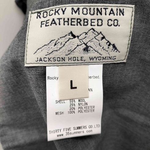 ロッキーマウンテンフェザーベッド Rocky Mountain FeatherBed ワイドスラックスパンツ メンズ JPN:L