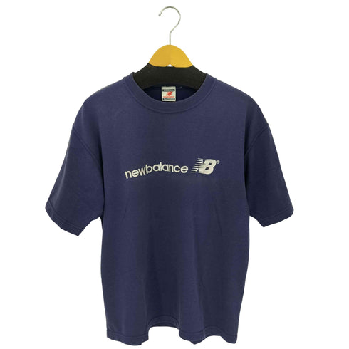 ニューバランス NEW BALANCE 90s フロント刺繍 クルーネック半袖Tシャツ メンズ L