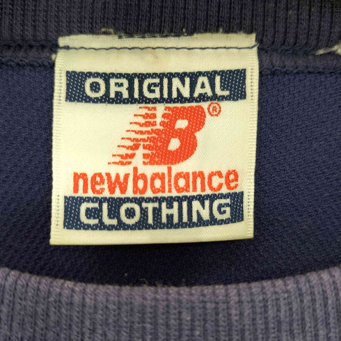 ニューバランス NEW BALANCE 90s フロント刺繍 クルーネック半袖Tシャツ メンズ L