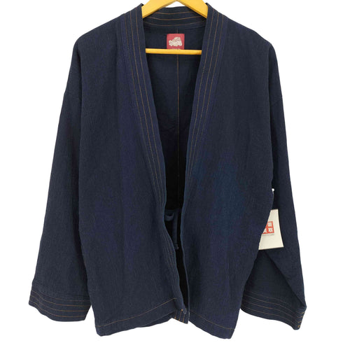 倭物やカヤ OKAYAMA DENIM 法被 羽織 甚平 メンズ