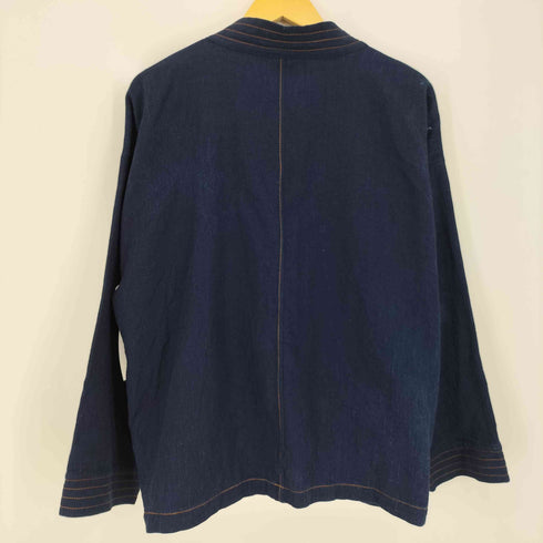 倭物やカヤ OKAYAMA DENIM 法被 羽織 甚平 メンズ