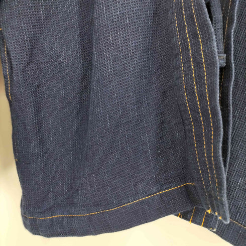倭物やカヤ OKAYAMA DENIM 法被 羽織 甚平 メンズ