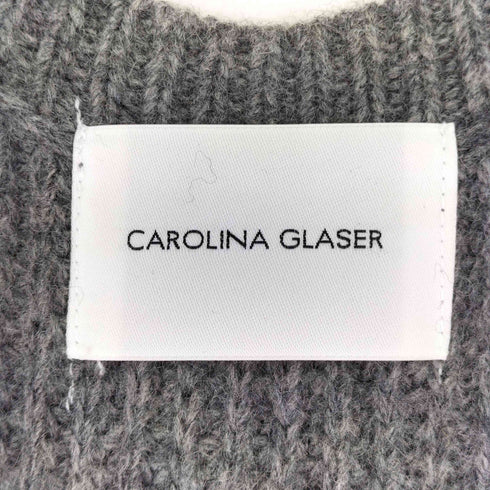 カロリナグレイサー CAROLINA GLASER Vネック ニット ベスト レディース
