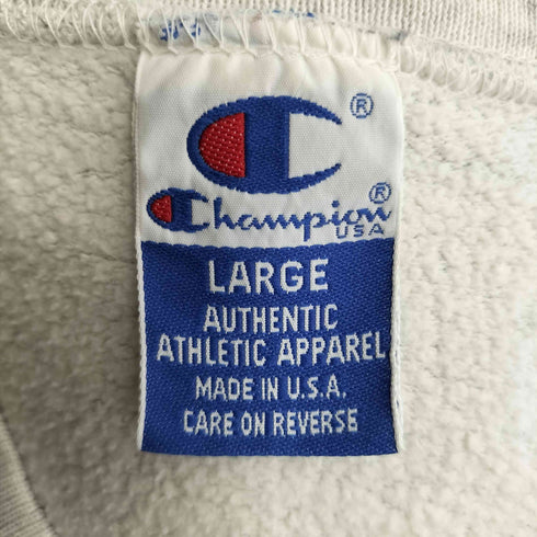 チャンピオン Champion 90S USA製 フロントプリント スウェット メンズ JPN:L