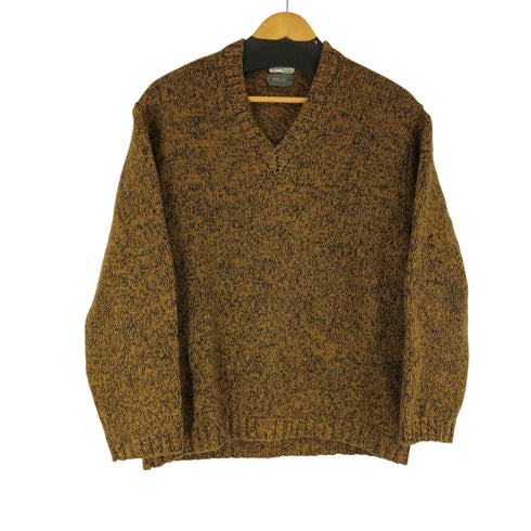 ARDEN MEN Vネックウール ニットプルオーバー メンズ
