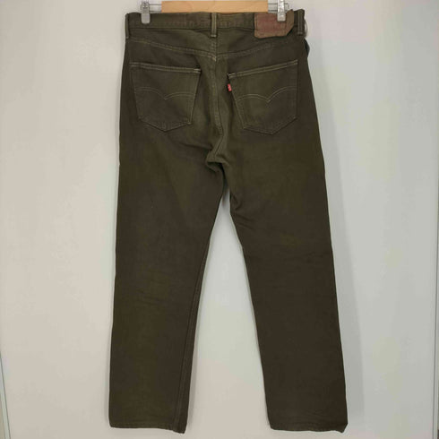リーバイス Levis EURO 90S ベルギー製 501 266刻印 製品染め ボタンフライ デニムパンツ ユーロ 脇割 メンズ W34 L34