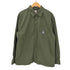 ギャップ Gap 25SS LS NYLON ARMY JACKET オーバーサイズ アーミー ナイロン シャツ ジャケット メンズ import:M