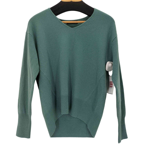 ユナイテッドアローズグリーンレーベルリラクシング UNITED ARROWS green label relaxing FFC ウール カシミヤ テンジク×カタアゼ ハイネック ニット レディース