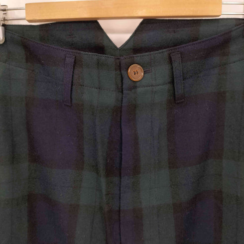 ヴィヴィアンウエストウッドマン Vivienne Westwood MAN タータンチェック ブラックウォッチ柄 スラックスパンツ メンズ 44