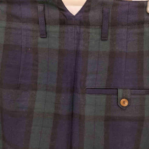 ヴィヴィアンウエストウッドマン Vivienne Westwood MAN タータンチェック ブラックウォッチ柄 スラックスパンツ メンズ 44