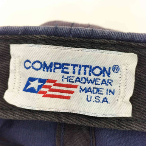 COMPETITION HEADWEAR USA製 バンドロゴ キャップ メンズ