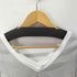 アニエスベー agnes b. PARIS バイカラー Vネックコットンシャツ レディース JPN:2