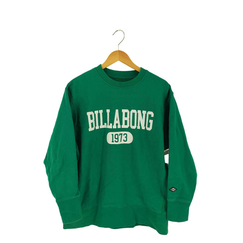 ビラボン BILLABONG カレッジロゴ ヘビーウェイト トレーナー/スウェット メンズ import:M