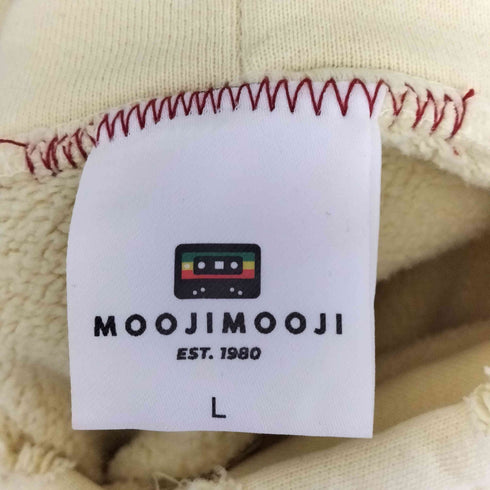 MOOJIMOOJI Oversized Crop Hoodie Aged Heavy スエットパーカー メンズ JPN:L