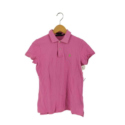 ラルフローレン RALPH LAUREN スキニーポロ ポロシャツ レディース import:M
