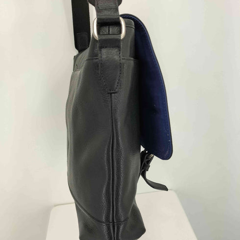 バーバリーブラックレーベル BURBERRY BLACK LABEL レザー ショルダーバッグ メンズ