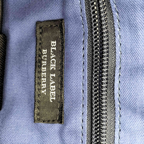 バーバリーブラックレーベル BURBERRY BLACK LABEL レザー ショルダーバッグ メンズ