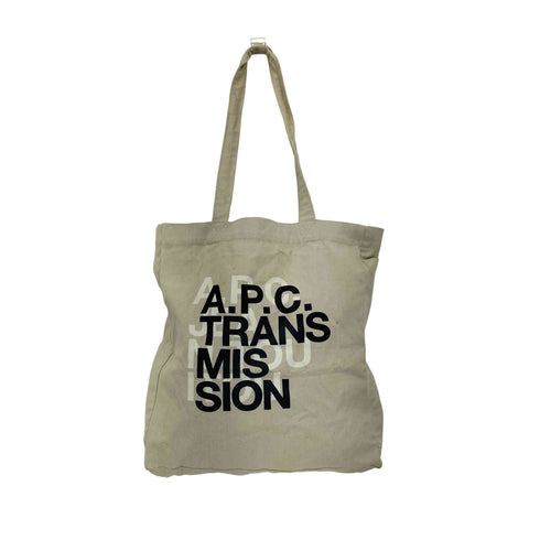 アーペーセー A.P.C. TRANS MISSION CANVAS トートバッグ レディース
