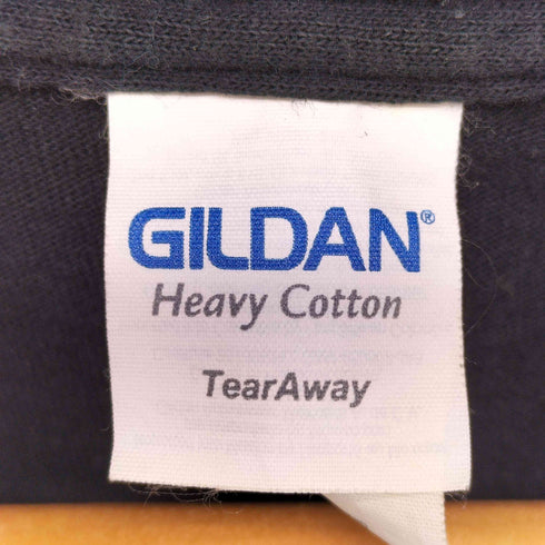 ギルダン GILDAN 00S フロント 企業 ロゴ プリント クルーネック S/S Tシャツ メンズ import:XXL