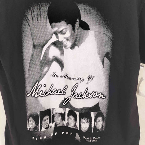 アルスタイル alstyle 00S アーティスト 追悼 プリント Tシャツ メンズ import:M