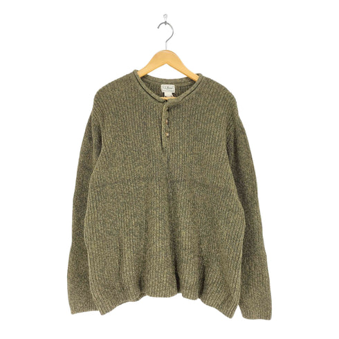 エルエルビーン L.L.Bean ヘンリーネックニット メンズ JPN:XXL